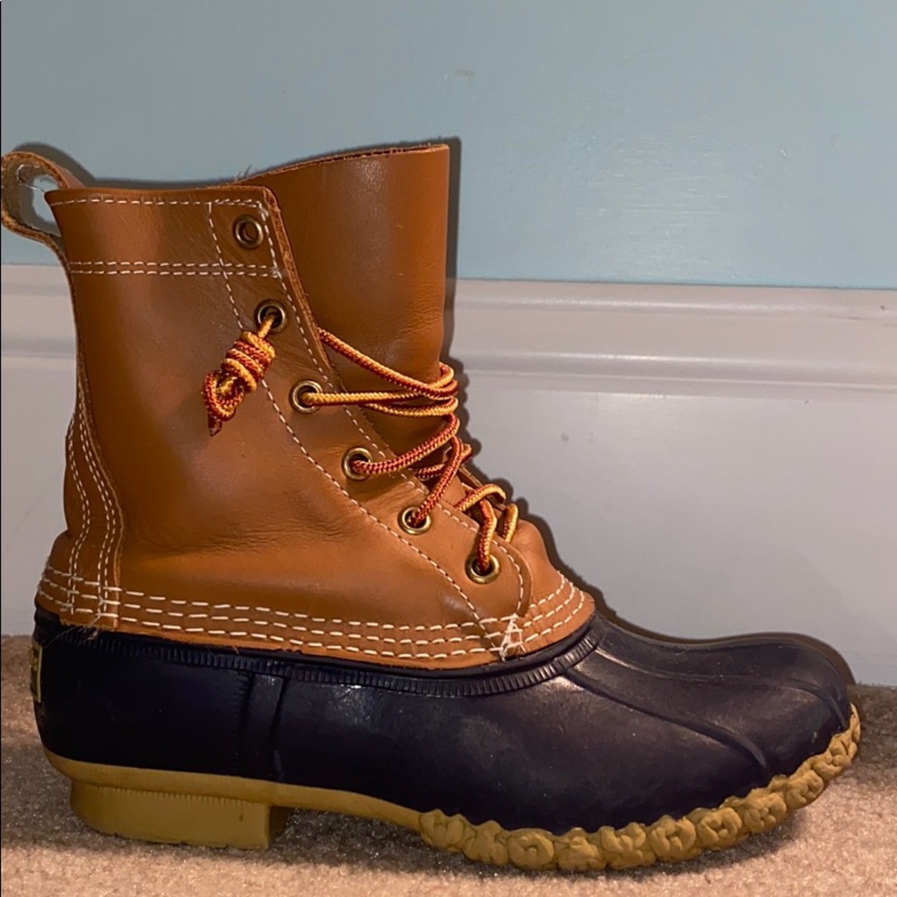 LL Bean boots 8 inch